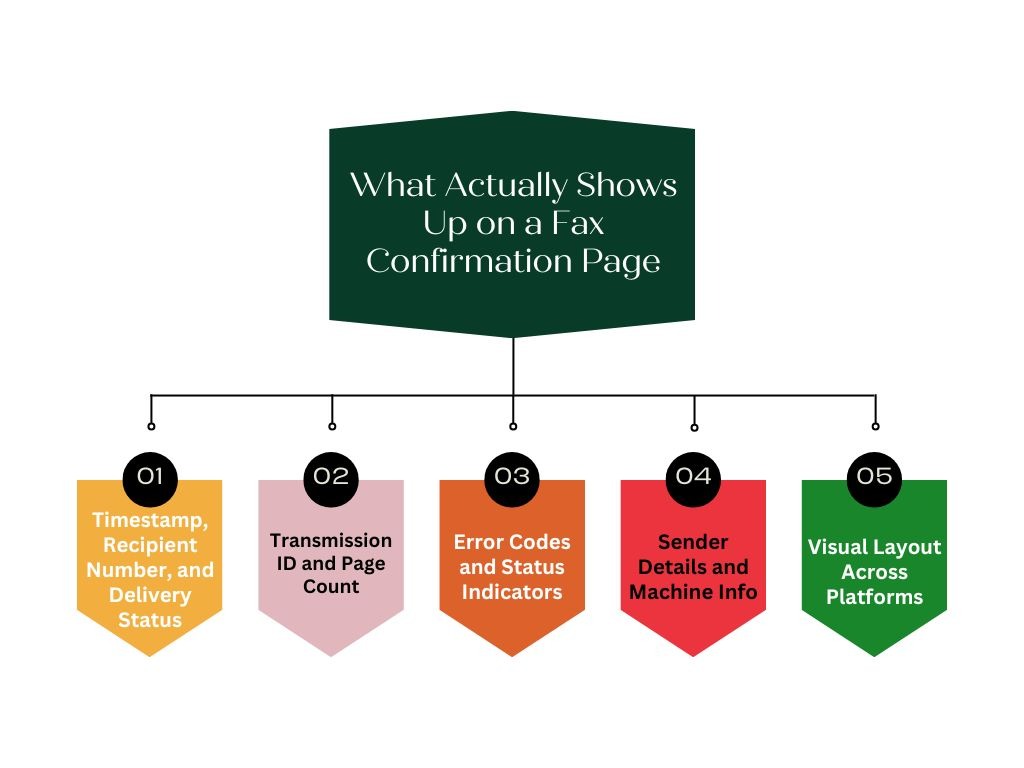 What Actually Shows Up on a Fax Confirmation Page