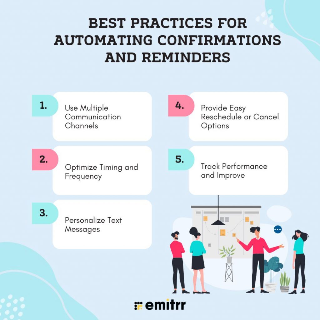 Best Practices for Automating Confirmations and Reminders