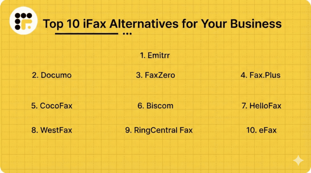 Top 10 iFax Alternatives for Your Businesses