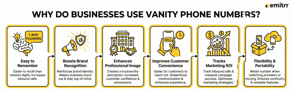 Why do Businesses Use Vanity Phone Numbers