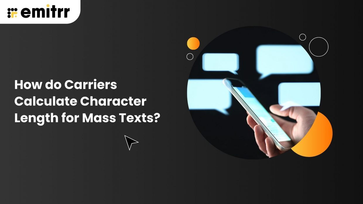 How do Carriers Calculate Character Length for Mass Texts?