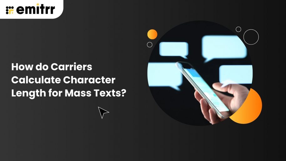 How do Carriers Calculate Character Length for Mass Texts