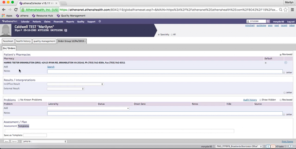 Requesting Prescription Refills Using Athenahealth