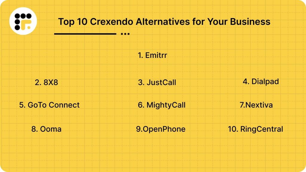 Top 10 Crexendo Alternatives for Your Business