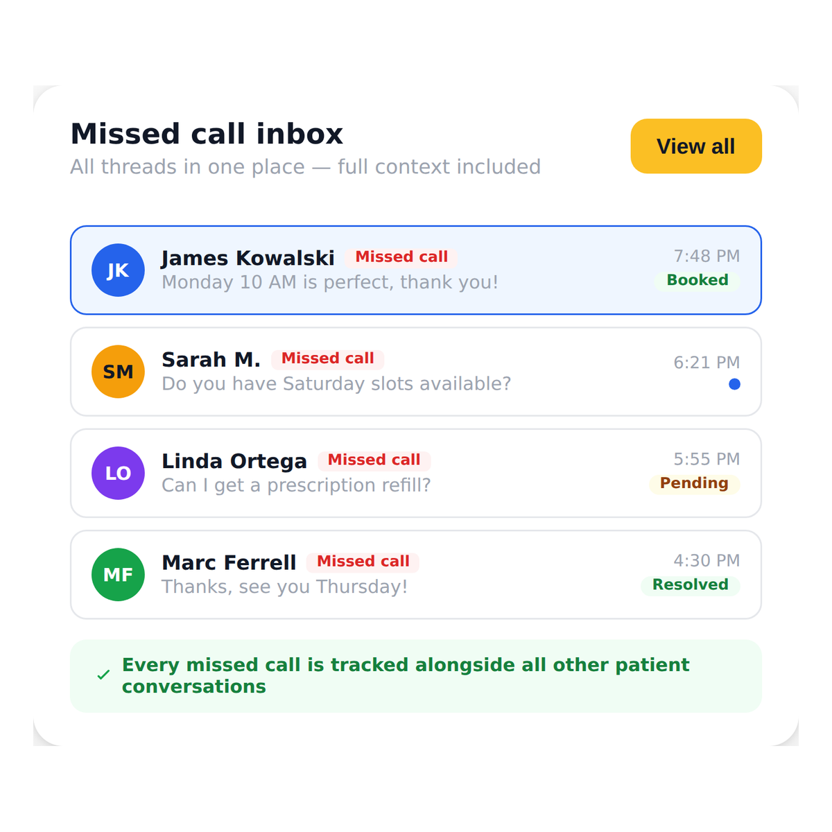 missed_call_textback__keep_conversations_organized