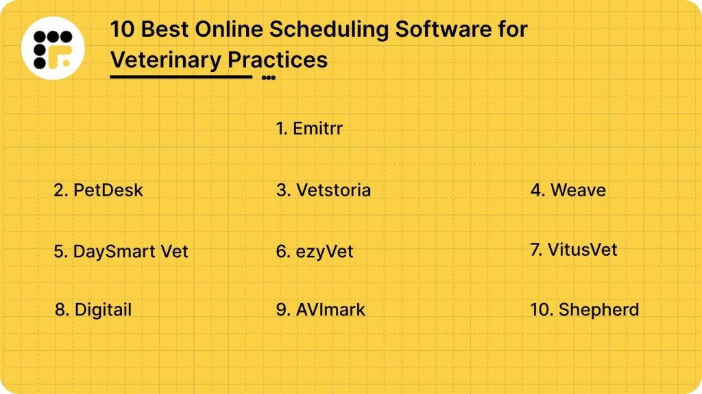 10 Best Online Scheduling Software for Veterinary Practices