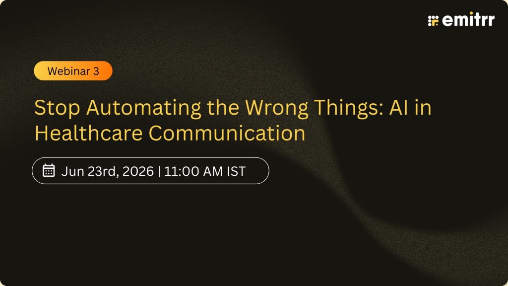Stop Automating the Wrong Things: AI in Healthcare Communication