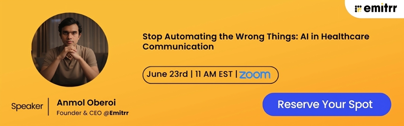 AI in Healthcare Webinar