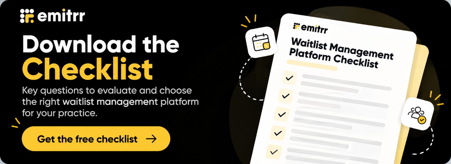 Waitlist Management Platform Checklist