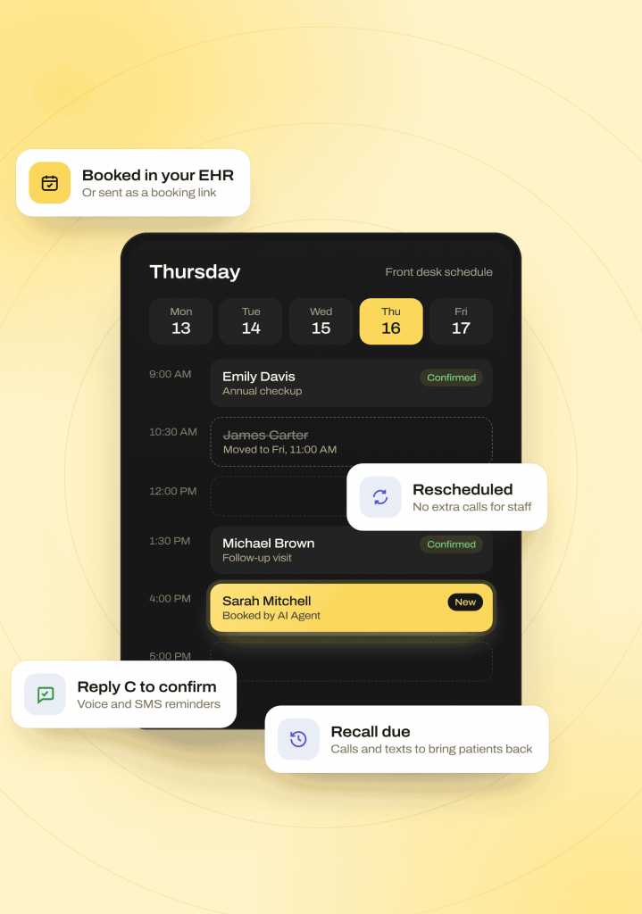 Scheduling & No-Show Prevention