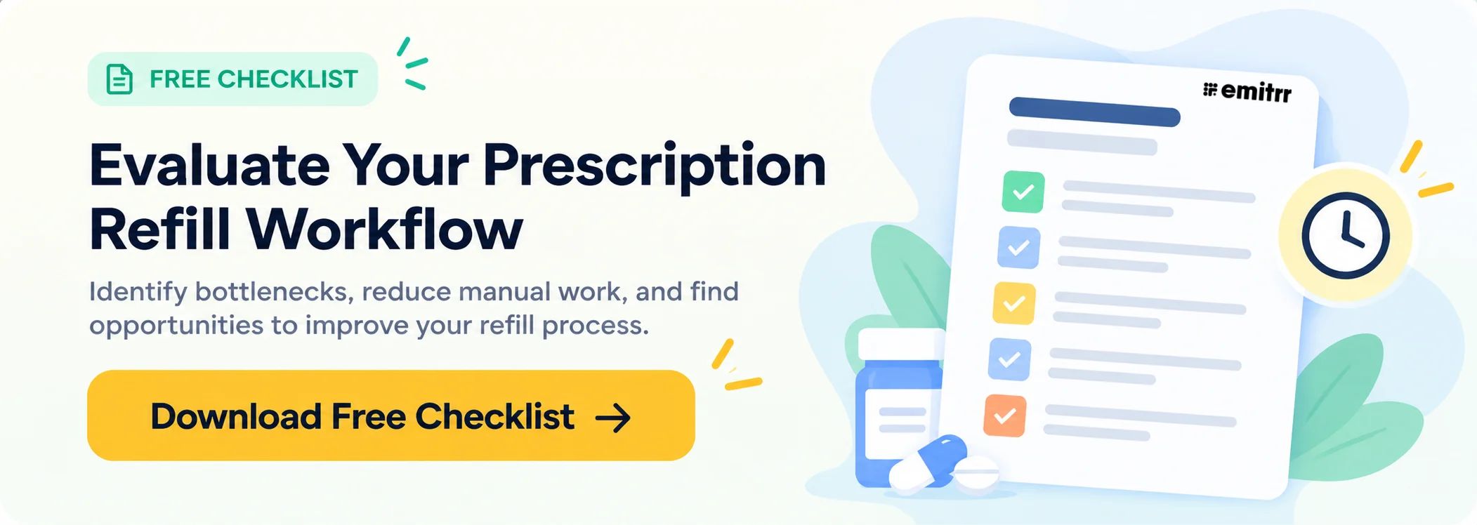 Prescription workflow audit checklist