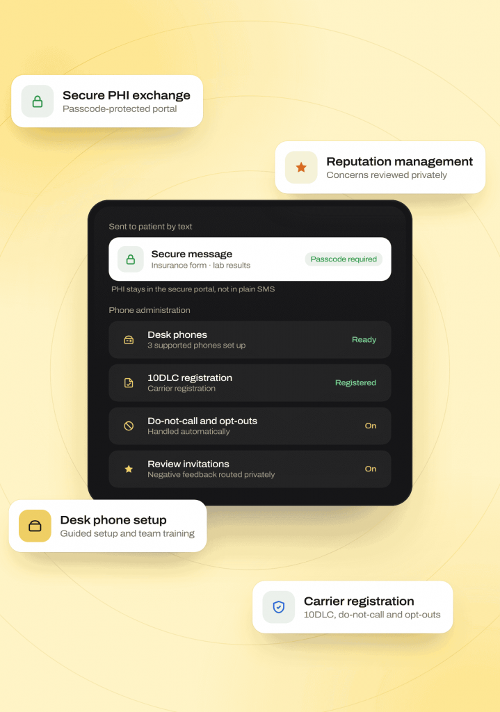 Secure Communication and Phone Administration